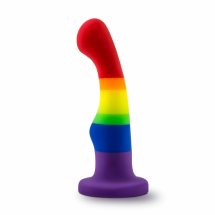 Blush Avant Freedom model silikonowy z przyssawką, tęczowy, platynowy silikon
