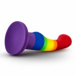 Blush Avant Freedom model silikonowy z przyssawką, tęczowy, platynowy silikon