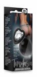 Blush Temptasia Bling Plug Medium Czarny – Anatomiczny model silikonowy z dekoracyjnym kryształem