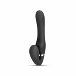 NO-PARTS Avery Strapless Vibrator – Bezpaskowy model z pilotem, silikonowy 22 cm, 10 trybów pracy