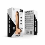 Real Fantasy Deluxe Ashton – Model anatomiczny 21 cm z przyssawką, silikon i Silexpan