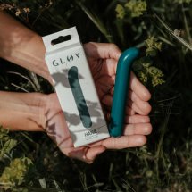 Glov Eco G-spot Green – ekologiczny wibrator punktowy, 10 programów, silikon, USB