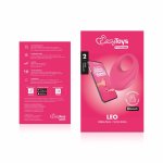 EasyConnect Leo – inteligentny pierścień wibrujący, sterowanie Bluetooth, 9 trybów
