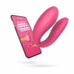 EasyConnect Orio – model wibrujący dla par, sterowanie aplikacją, 9 programów, fioletowy