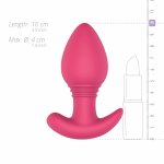 EasyConnect Axel – zdalnie sterowana wtyczka anatomiczna z aplikacją, 9 programów, różowa