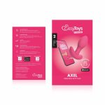 EasyConnect Axel – zdalnie sterowana wtyczka anatomiczna z aplikacją, 9 programów, różowa