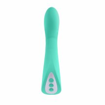 Evolved Come With Me model G-spot, turkusowy, silikonowy, 10 trybów, wodoodporny, USB