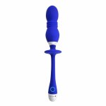Evolved Play Ball Blue – wibrujący model z funkcją ruchu, elastyczny łącznik, 5 trybów, niebieski