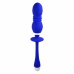 Evolved Play Ball Blue – wibrujący model z funkcją ruchu, elastyczny łącznik, 5 trybów, niebieski