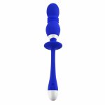 Evolved Play Ball Blue – wibrujący model z funkcją ruchu, elastyczny łącznik, 5 trybów, niebieski