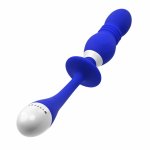 Evolved Play Ball Blue – wibrujący model z funkcją ruchu, elastyczny łącznik, 5 trybów, niebieski