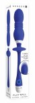 Evolved Play Ball Blue – wibrujący model z funkcją ruchu, elastyczny łącznik, 5 trybów, niebieski