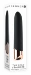 Evolved The Gold Standard Black – mini aparat masujący USB, silikon medyczny, 10 programów