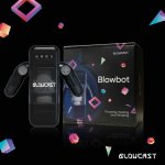 BLOWCAST Blowbot Automatic – Maszyna intymna z podgrzewaniem, 10 trybów wibracji i ruchu