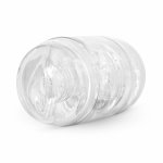 FPPR Model Przezroczysty Dwustronny System Intymny Sleeve Compact, elastyczny TPE