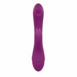 Playboy Thumper Violet – Masażer anatomiczny z pulsacją, 10 trybów, silikon