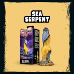 Mythical Mates Sea Serpent XL – zielony model anatomiczny z systemem przyssawki, silikon