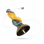 Mythical Mates Sea Serpent XL – zielony model anatomiczny z systemem przyssawki, silikon