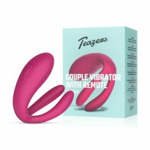 Teazers Model Couple – wielofunkcyjny system intymny dla par, 3 końcówki, pilot bezprzewodowy
