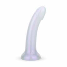 ToyJoy Mermaid Glitter model żelowy 19 cm – transparentny brokatowy, elastyczna powierzchnia