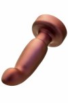 Blush Anal Adventures Matrix Bionic Plug Cosmic Copper – model obrotowy, pilot, 5 rzędów
