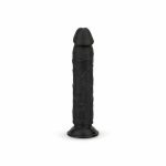 Kiotos Model Black 17,5 cm – klasyczny anatomiczny model z PVC, czarny