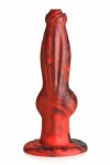 XR Brands Hel-Wolf Red & Black – Model z Ruchem Posuwistym, Wibracjami i Pilotem