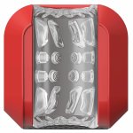 Blush Novelties M For Men SlamBox – automatyczna maszyna intymna, czerwono-czarna, 7 trybów, USB