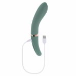 Evolved Novelties Chick Flick Green – dwufunkcyjny model z podwójnym napędem, zielony, IPX6