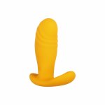 Evolved Novelties Creamsicle Orange – wibrująca zatyczka analna z pilotem, 12 trybów, pomarańczowa