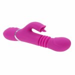 Evolved Novelties Pink Dragon – różowy model z funkcją ruchu i wibracji, silikon medyczny