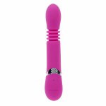 Evolved Novelties Pink Dragon – różowy model z funkcją ruchu i wibracji, silikon medyczny