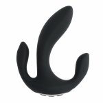 Playboy Triple Threat Black – wielofunkcyjny wibrator trójstrefowy z trzema silnikami