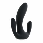 Playboy Triple Threat Black – wielofunkcyjny wibrator trójstrefowy z trzema silnikami