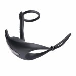 Evolved Novelties Saddle Up Black – pierścień wibrujący z 7 trybami i wypustkami, elastyczny