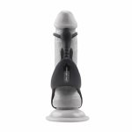 Evolved Novelties Saddle Up Black – pierścień wibrujący z 7 trybami i wypustkami, elastyczny