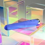 Evolved Twisted Temptation Bullet 12 cm – silikonowy, wodoodporny model spiralny, fioletowy