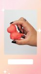 Unihorn Mini Peachy Pony – kompaktowy masażer wielofunkcyjny, różowy, 10 trybów