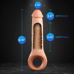 Blush Performance Plus Thrive Xtender silikonowa nakładka 6,3 cm, system stabilizujący, dual density