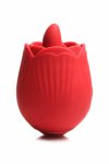 BLOOMGASM French Rose Licking & Vibrating System czerwony, 10 trybów, silikon medyczny, IPX7