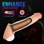 Blush Performance Plus Thrive Xtender silikonowa nakładka 6,3 cm, system stabilizujący, dual density