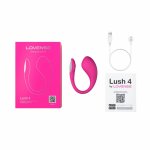 Lovense Lush 4 model z multikolorowym podświetleniem LED, Bluetooth, aplikacja, szybkie ładowanie