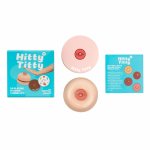 Tease & Please Hitty Titty gra karciana imprezowa z dzwonkiem, 57 kart, zestaw do personalizacji