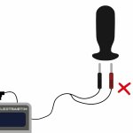 ElectraStim kabel stymulacyjny 90° 1,2 m, kompatybilny zamiennik do stymulatorów