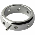 ElectraStim Prestige pierścień elektromagnetyczny stalowy 42 mm, stal 316, otwory przewodzące