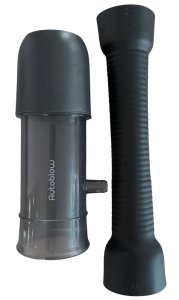 Autoblow VacuGlide Medium Stroking Tube cylinder M 17cm z wkładką i pokrywką