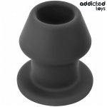 Addicted Toys Extreme Hollow korek anatomiczny S 7,5 cm silikon, pusta konstrukcja, szeroka podstawa