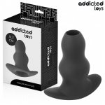 Addicted Toys Hollow Plug XXL 15,2 cm, anatomiczny model otwarty z silikonu