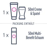 Veet EXPERT Zestaw do pielęgnacji intymnej z kremem i pianką, 2x50ml