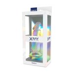 XRAY Clear Jelly 16.5 cm x 4 cm, transparentny model z przyssawką, anatomiczny